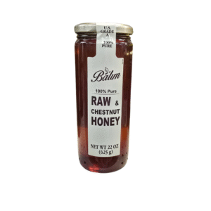 Balim Pure Raw & Chestnut Honey – 22 oz (625g)