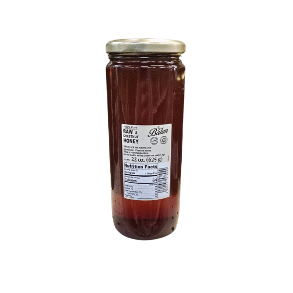 Balim Pure Raw & Chestnut Honey – 22 oz (625g) - Image 2